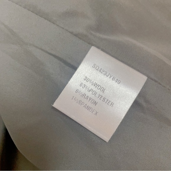 Sophie Rue Wool Blended Monique Cropped Blazer and Mini Skirt Set in Charcoal - Picture 9 of 9